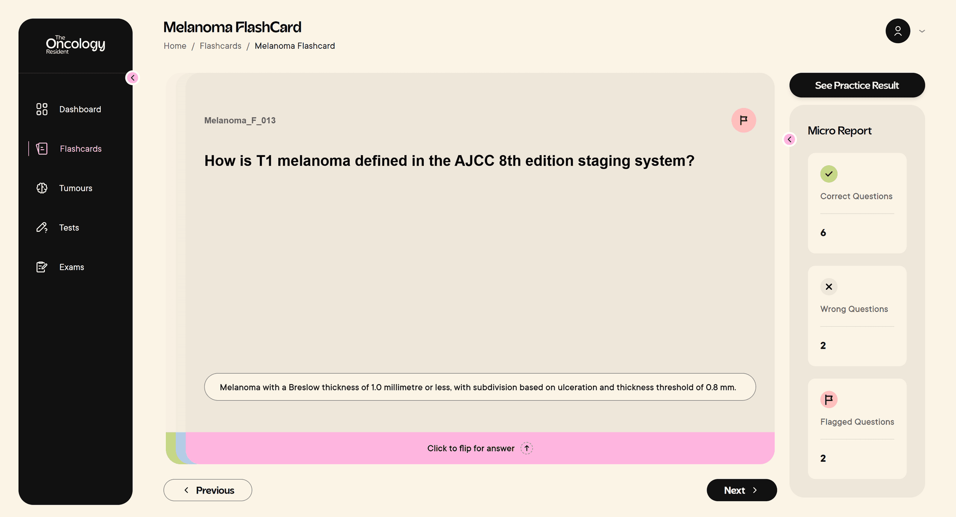 Flashcards Demo